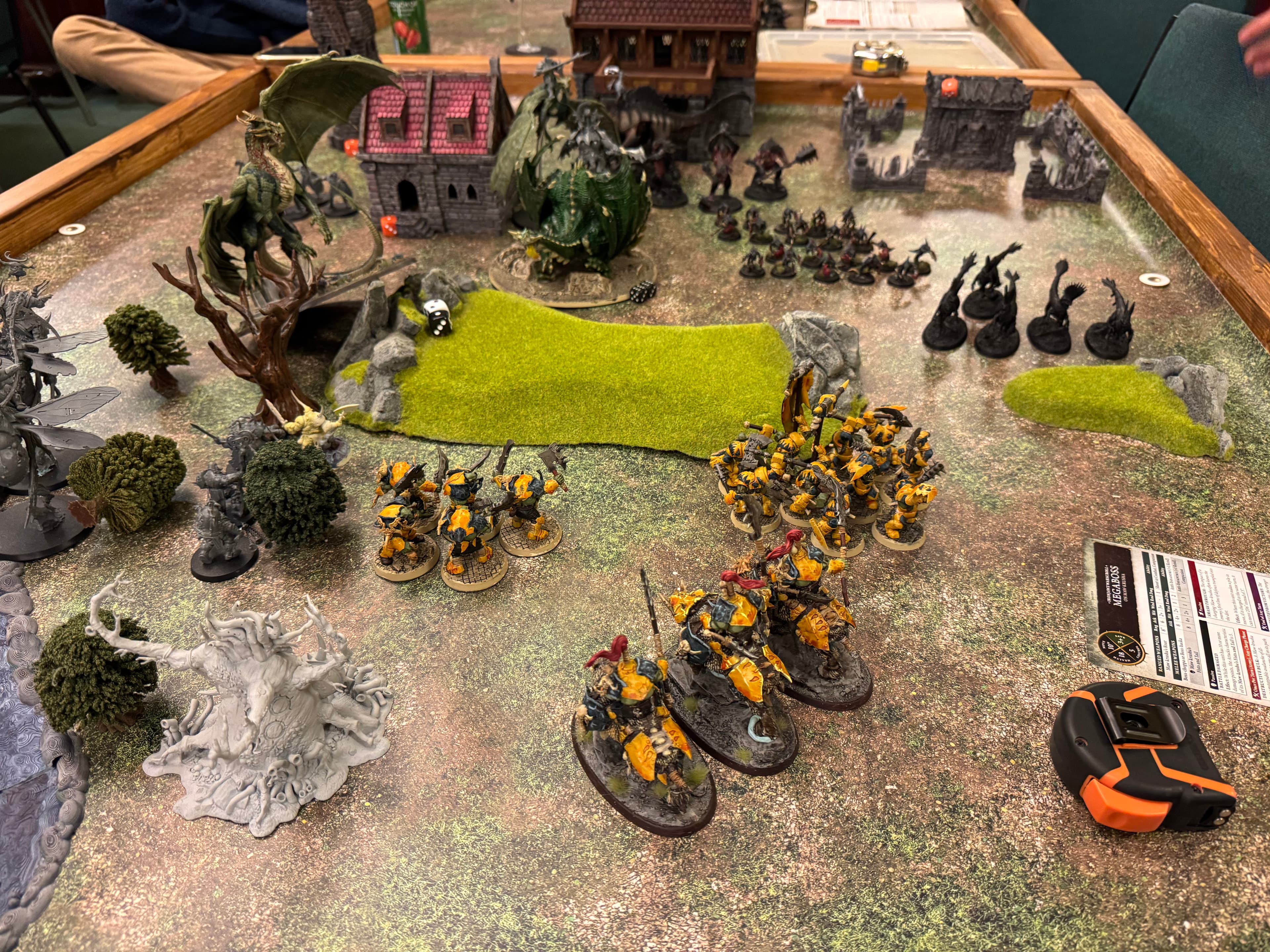 Age of Sigmar game at Lune Valley Tabletop Alliance